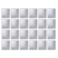 Gambar 100pcs Plastic 1/2ml Empty Half Pan Watercolor Paint Grid Artists Palette Art Supplies Student Professionals Drawing Tools dari Nur DINE Olshop undefined 1 Tokopedia