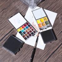 Gambar Empty Portable Watercolor Paint Box Metal Watercolor Sub-packing Box Pigment Moisturizing Box Sketch Painting Art Supplies dari Nur DINE Olshop undefined 1 Tokopedia