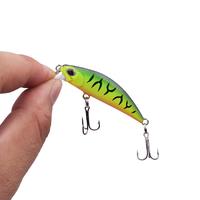 Gambar 12Pcs Mixed Colors Fishing Lure Set 52mm/55mm Mini Minnow Wobblers dari tictactwo undefined 3 Tokopedia