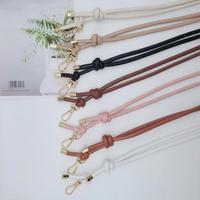 Gambar 140cm Long PU Leather Bag Strap Crossbody Handbags Shoulder Bag Strap Belt Bag Handle Replacement Adjustable DIY Bag Accessories dari loyalshop65 undefined 2 Tokopedia