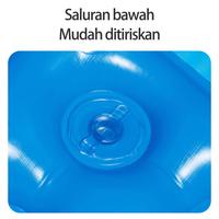 Gambar Parling Laris! JKT READY 100%Kolam Renang Karet Kolam Renang Anak jumbo Kolam Anak untuk berenang warna biru 180cm 130cm 60cm free pompa dari Vitataa Shop undefined 3 Tokopedia