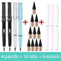 Gambar 20pcs Set Infinity Pencils No Sharpening Eternity Pencils Office Kawaii Unlimited Pens Art Supplies School Stationery Nib Eraser dari TOKO TURUBUK LEUWEUNG undefined 1 Tokopedia