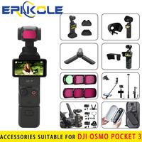 Gambar For DJI Osmo Pocket 3 Accessories Kit Set, Pocket 3 Expansion Adapter Selfie Stick Tripod etc - Compatibility: Osmo Pocket 3 dari TokoputriBungsu undefined 1 Tokopedia