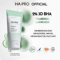 Gambar [HAPRO] HA PRO Pore Refining Cleanser 2% 3D BHA 100g (Facial Wash) HAPRO-2%BHA+Centella+Witch hazel+Hyaluronic  Pore Refining Cleanser dari HAPRO Authorize Store undefined 1 Tokopedia