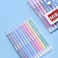 Gambar 12 Color Macaron Kawaii Pen 12 Colored Gel pens Set 0.5 mm Ballpoint Pen for Journal Cute Japanese Stationary School Supplies dari Nur DINE Olshop undefined 2 Tokopedia