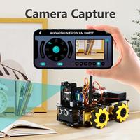 Gambar KUONGSHUN ESP32 Cam 328P Robot Kit Open Source Development Board Smart Robot Car ESP32 Camera Robotics Starter Kit for Arduino dari Armade Stores undefined 4 Tokopedia