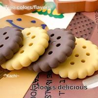 Gambar Cartoon Fun Snack Eraser Cute Cookies Bread Chocolate Shape Eraser Kawaii Girls for Gifts Students Stationery School Supplies dari Toko VULUSe undefined 3 Tokopedia