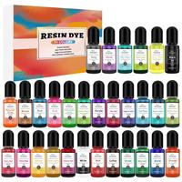Gambar Epoxy Resin Pigment Kit Liquid Colorant Dye DIY UV Epoxy Resin Mold Jewelry Making Supplies Art Ink Handmade Crafts Pigment Sets dari romasto undefined 1 Tokopedia