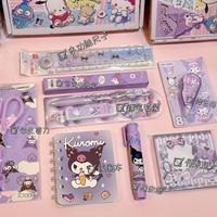 Gambar 9Pcs/Set Sanrio Set Kuromi Eraser Pencil Sticky Note Correction tape Stationery Set Kids Top School Office Writing Supplies Gift dari Bete R Mall undefined 3 Tokopedia