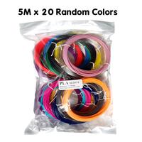 Gambar QCREATE 3D Printing Pen 1.75mm PLA ABS F - 100M PL dari HSG ENGASMEN undefined 1 Tokopedia