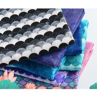 Gambar 130x50cm Digital Printing Plain Cotton Fabric Handmade DIY Children's Clothing Chinese national style fish scale pattern Cloth dari ARMYTU undefined 1 Tokopedia