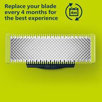 Gambar Philips Norelco OneBlade QP2520 Face Hybrid Electric Beard Trimmer and Shaver with 3 Face Stubble Comb dari CINININ KRISTAL undefined 5 Tokopedia