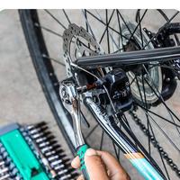 Gambar CRV 1/4" 3/8" 1/2" Ratchet Spanner Automotive Mechanic Tool Box Set dari Keisyastor undefined 5 Tokopedia