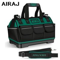 Gambar AIRAJ 2024 New Electrician Tool Bag with Reflective Strip Oxford Cloth Wear-resistant Multi-Pocket Waterproof Storage Hand bag dari HEQIYQTO WADITRE900 undefined 1 Tokopedia