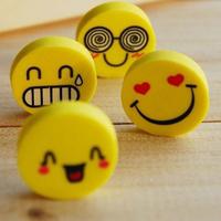 Gambar 33pcs Round Shape Smiling Face Rubber Earsers School Stationery Novelty Pencil Eraser Office Accessories Kids Learning Supplies dari Toko SugiyantoNo undefined 4 Tokopedia