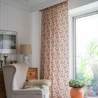 Gambar Cotton Linen Rose Flower Curtains Country Pastoral Style Curtain Line dari Keisyastor undefined 2 Tokopedia