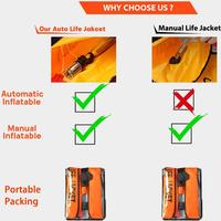 Gambar Inflatable Swimming Life Vest Lifes Jacket Snorkeling Floating dari tokoserbapasti undefined 4 Tokopedia