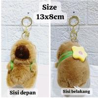 Gambar PART 2 GANTUNGAN CAPYBARA VIRAL//KEYCHAIN BONEKA CAPYBARA - MINI BEBEK dari jarummpentul undefined 2 Tokopedia