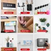 Gambar Double-sided Tape Reusable Transparent Nano Tape Double-sided Waterproof Tape Adhesive Tape for Kitchen Bathroom Home and Office dari The Joker Groub undefined 4 Tokopedia
