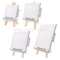 Gambar Mini Canvas And Natural Wood Easel Set For Art Painting Drawing Craft Wedding Supply Drop Shipping dari Toko SugiyantoNo undefined 3 Tokopedia