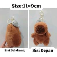 Gambar PART 2 GANTUNGAN CAPYBARA VIRAL//KEYCHAIN BONEKA CAPYBARA - MINI BEBEK dari jarummpentul undefined 5 Tokopedia