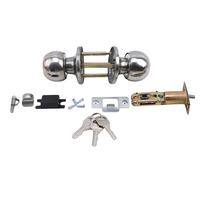 Gambar Round Ball Privacy Door Knob Set Bathroom Handle Lock With Key For Home Door Lock Hardware Supplies New dari Tech Vlog undefined 4 Tokopedia