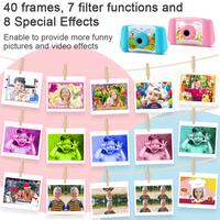 Gambar Prograce Kids Camera Toy Game Consoles Child Camera Digital Selfie dari azkhaalhasby undefined 5 Tokopedia