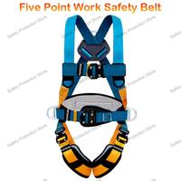 Gambar Five-point High Altitude Work Safety Harness Full Body Safety Belt Outdoor Rock Climbing Training Construction Protect Equipment dari Nt Jaya Store undefined 2 Tokopedia