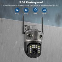 Gambar BESDER 12MP 6K PTZ Wifi Camera Three Lens Security Protection Night Vision Outdoor IP Camera CCTV Surveillance Monitor ICSEE APP dari GIANARTA YURA12 undefined 4 Tokopedia