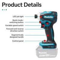 Gambar Makita Brushless Impact Driver DTD172 18V LXT Brushless Motor Electric Drill 3600RPM Electric Screwdriver LED Light Power Tools dari Toko SugiyantoNo undefined 1 Tokopedia
