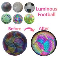 Gambar Luminous Reflective Football Size 5 Night Glowing Soccer Holographic dari Awaliyaw12 undefined 1 Tokopedia