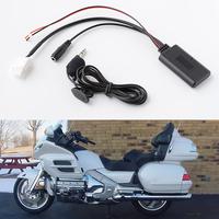 Gambar 1Set Vehicle 3Pin AUX Audio Cable Adaptor Sockets Bluetooth5.0 For Honda Gold Wing GL-1800 5-12V Car Electronics Accessories dari Kronenburg undefined 4 Tokopedia