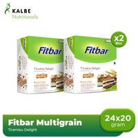 Gambar Fitbar Tiramisu Delight 12x20gr Multigrain (2 pack) dari Nhyastore undefined 1 Tokopedia