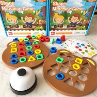 Gambar 1~6PCS Montessori Baby Toy Shape Color Matching Games Puzzle Baby dari Sodaco store undefined 3 Tokopedia