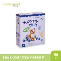 Gambar TERLARIS Yummy Bites 50gr Baby Rice Crackers -Snack Biskuit Bayi Sehat dari @divisi undefined 5 Tokopedia