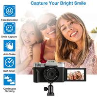 Gambar 48MP Digital Photo Camera For Photography Flip Screen 4K UHD Selfie dari Sodaco store undefined 2 Tokopedia
