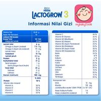 Gambar TERLARIS LACTOGROW 3 4 VANILA MADU SUSU PERTUMBUHAN ANAK 1-3 TAHUN 3-5 dari @divisi undefined 3 Tokopedia