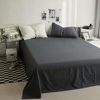 Gambar Solid color INS Bedding Comforter sets Duvet Cover bedsheets set dari azkhaalhasby undefined 4 Tokopedia
