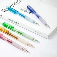 Gambar 3pc/set Translucent Colorful Mechanical Pencil 0.5/0.7mm Lead School Writing Tool Art Painting Supplies Korean Kawaii Stationery dari Havenize undefined 3 Tokopedia