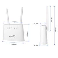 Gambar 4000mAh Battery LTE Networking 300Mbps Wireless 3G 4G Wifi Router dari Sodaco store undefined 3 Tokopedia