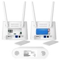 Gambar 4000mAh Battery LTE Networking 300Mbps Wireless 3G 4G Wifi Router dari Sodaco store undefined 4 Tokopedia