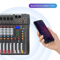 Gambar Professional Audio Mixer 6 channels DJ Music Equipment for Stage Peforma Home Studio Recording KTV Singing Console Mixer Sound dari JesnaShop25 undefined 5 Tokopedia