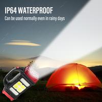 Gambar High Power Led Flashlights Camping Torch Work Light Solar Charge 4 Gear USB Rechargeable Light Waterproof Light for Outdoor dari AKSESORIS HUSNAAA77 undefined 4 Tokopedia