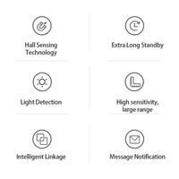 Gambar Light Sensor Wireless Smart Link Home Devices Work With Gateway Switch Window Door Open Alarm Magnetic Door Sensor dari DHANI CEL undefined 3 Tokopedia
