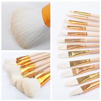 Gambar 12pcs Wool Brush Set for Ceramic Glaze/painting Coloring Watercolor Paint Acrylic Craft DIY Painting Pen Art Supplies dari kararas cholate38 undefined 5 Tokopedia
