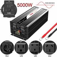 Gambar 5000W (remote control) pure sine wave solar power inverter DC 12V 24V dari Sodaco store undefined 1 Tokopedia