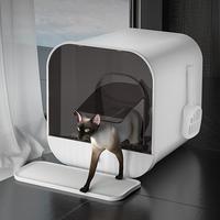 Gambar 2023 Cat Litter Villa-style Large Litter Box Fully Enclosed Cat Toilet Drawer-Type Splash-Proof Litter Box Cat Cleaning Supplies dari katuk tuknure masera undefined 1 Tokopedia