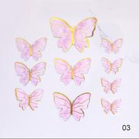 Gambar 10pcs Topper Kupu Kupu, Hiasan kue Kupu2, Topper Butterfly - Merah Muda dari Kalaneys Shop undefined 2 Tokopedia