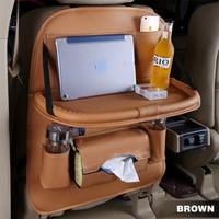Gambar CAR SEAT ORGANIZER FOLDABLE TABLE SEAT ORGANIZER MEJA LIPAT PREMIUM - Hitam dari Mtech Auto Parts undefined 3 Tokopedia