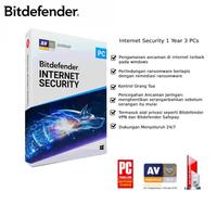 Gambar Bitdefender Internet Security 1 Year 3 Pcs Terlaris dari TokoNatasya11 undefined 1 Tokopedia
